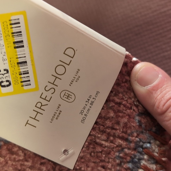 Threshold Home Sweet Home Washable Accent Rug - Picture 4 of 5